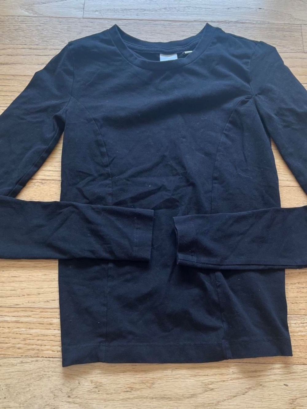 artizia tna black long sleeve top